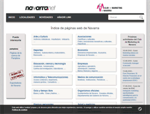 Tablet Screenshot of navarra.net