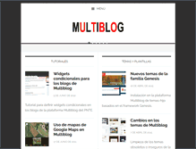 Tablet Screenshot of multiblog.educacion.navarra.es