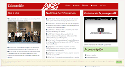 Desktop Screenshot of educacion.navarra.es